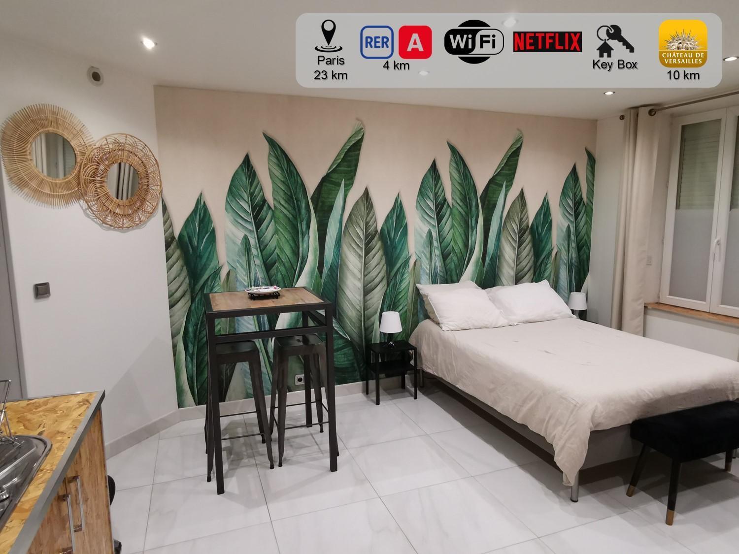Studio Cosy Proche Paris Et Versailles Le Port-Marly Eksteriør bilde